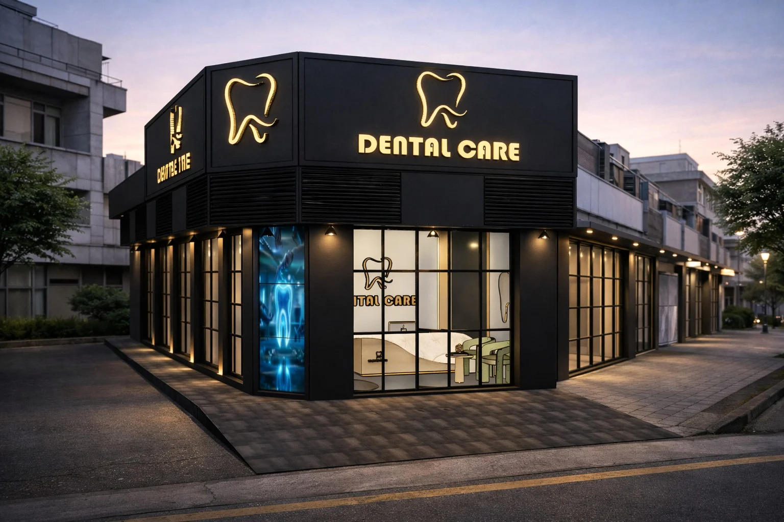 Optical showroom interior design project by TCIA in Pakistan