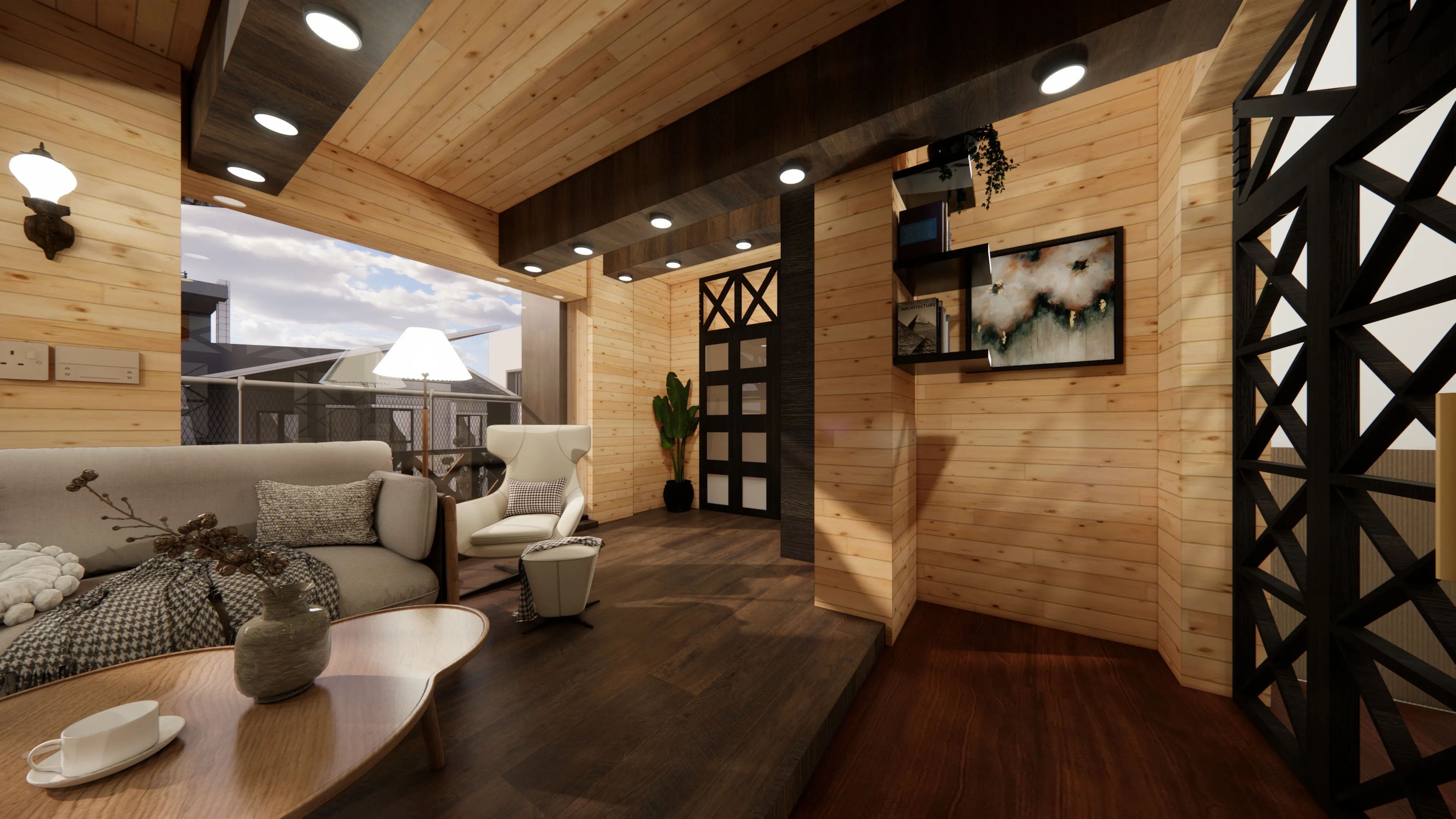 living area interior design