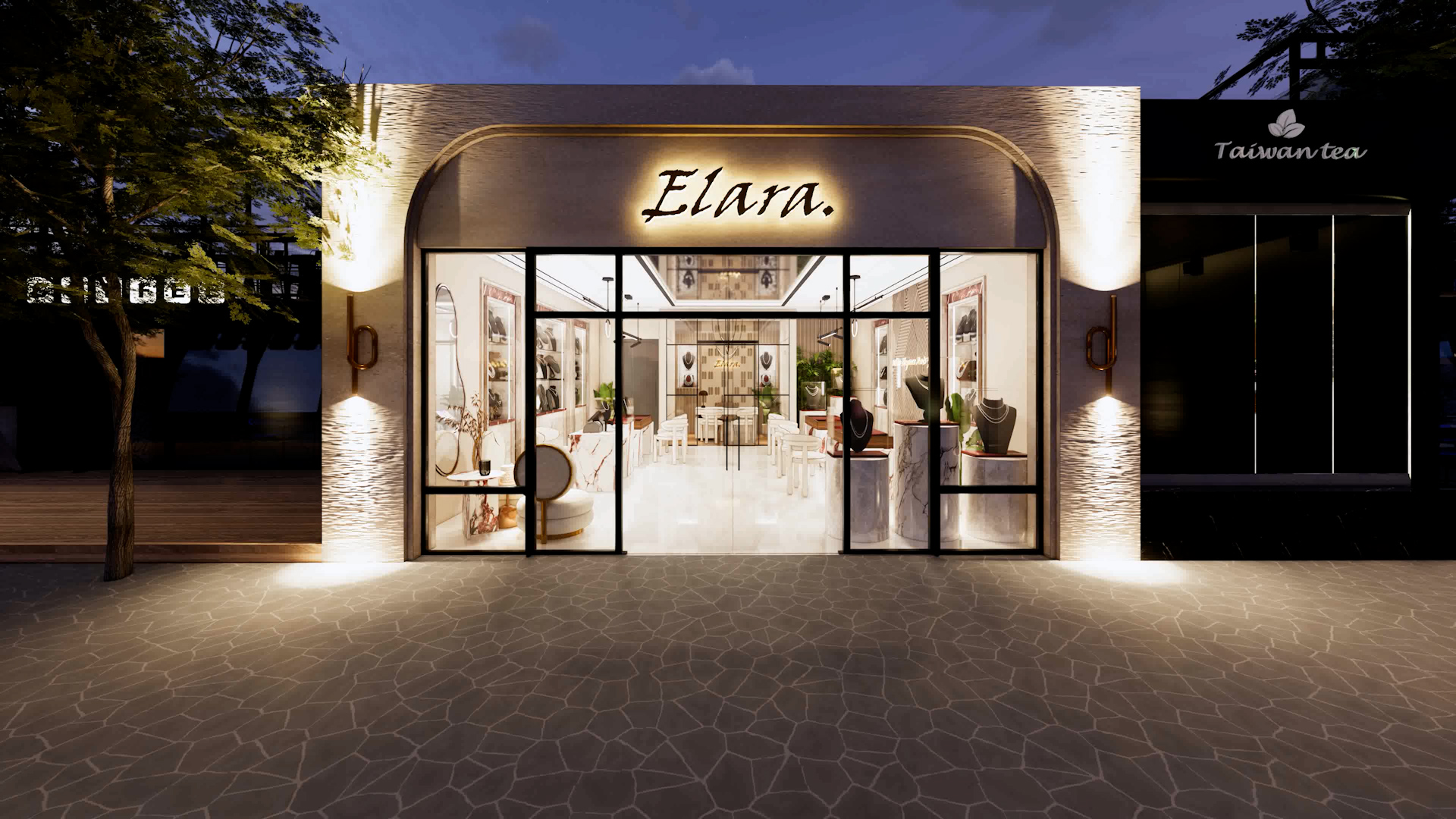 Optical showroom interior design project by TCIA in Pakistan